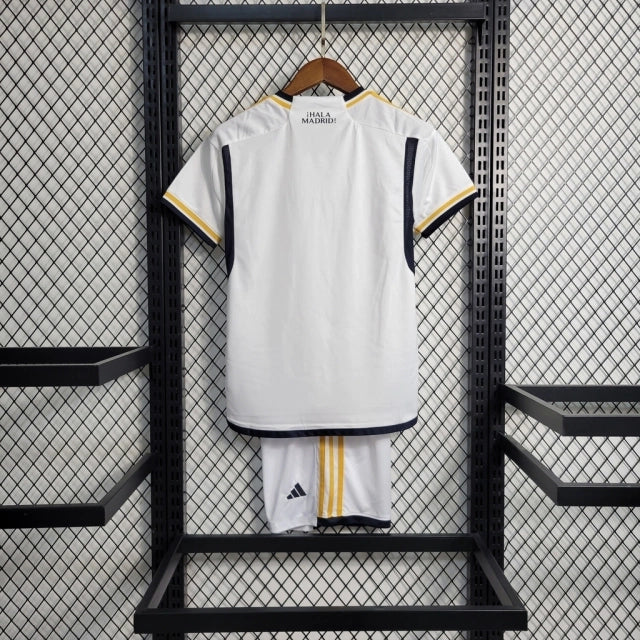 Kit Infantil Real Madrid 23/24 Conjunto Unissex