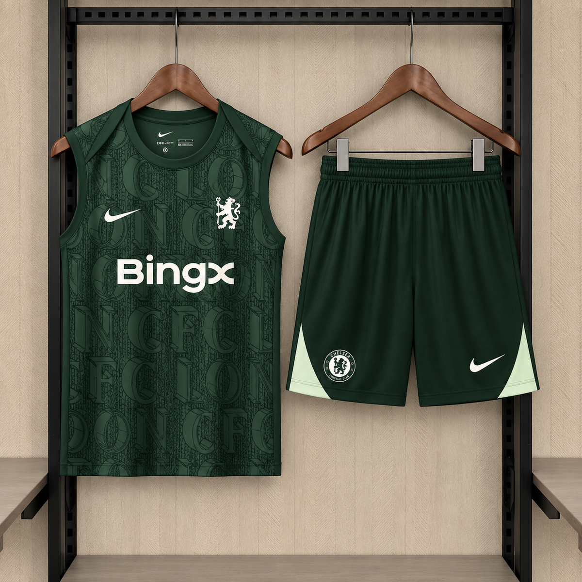 Kit Chelsea Pré Jogo 25/26 Adulto