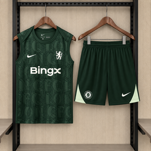 Kit Chelsea Pré Jogo 25/26 Adulto