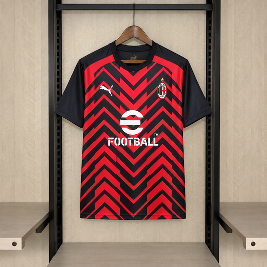 Camisa AC Milan 23/24 Pré Jogo