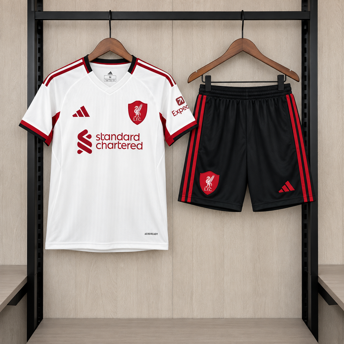 Kit Infantil Liverpool 25/26 Conjunto Unissex