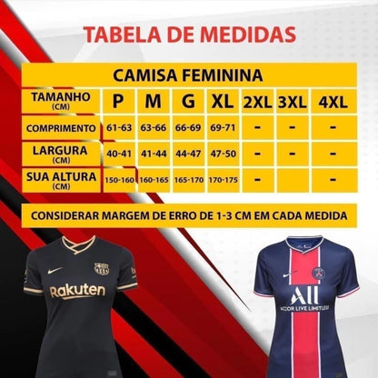 Camisa Vasco 3 Feminina 25/26 Torcedor