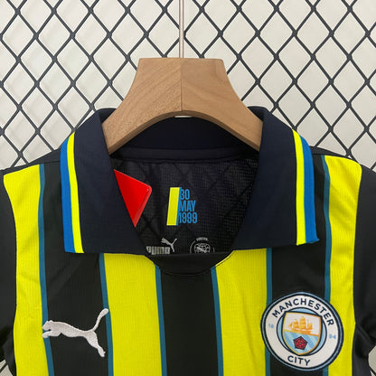Kit Infantil Manchester City 24/25 Conjunto Unissex