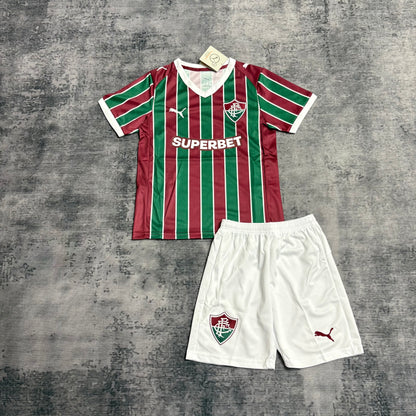 Kit Infantil Fluminense 26/27 Conjunto Unissex