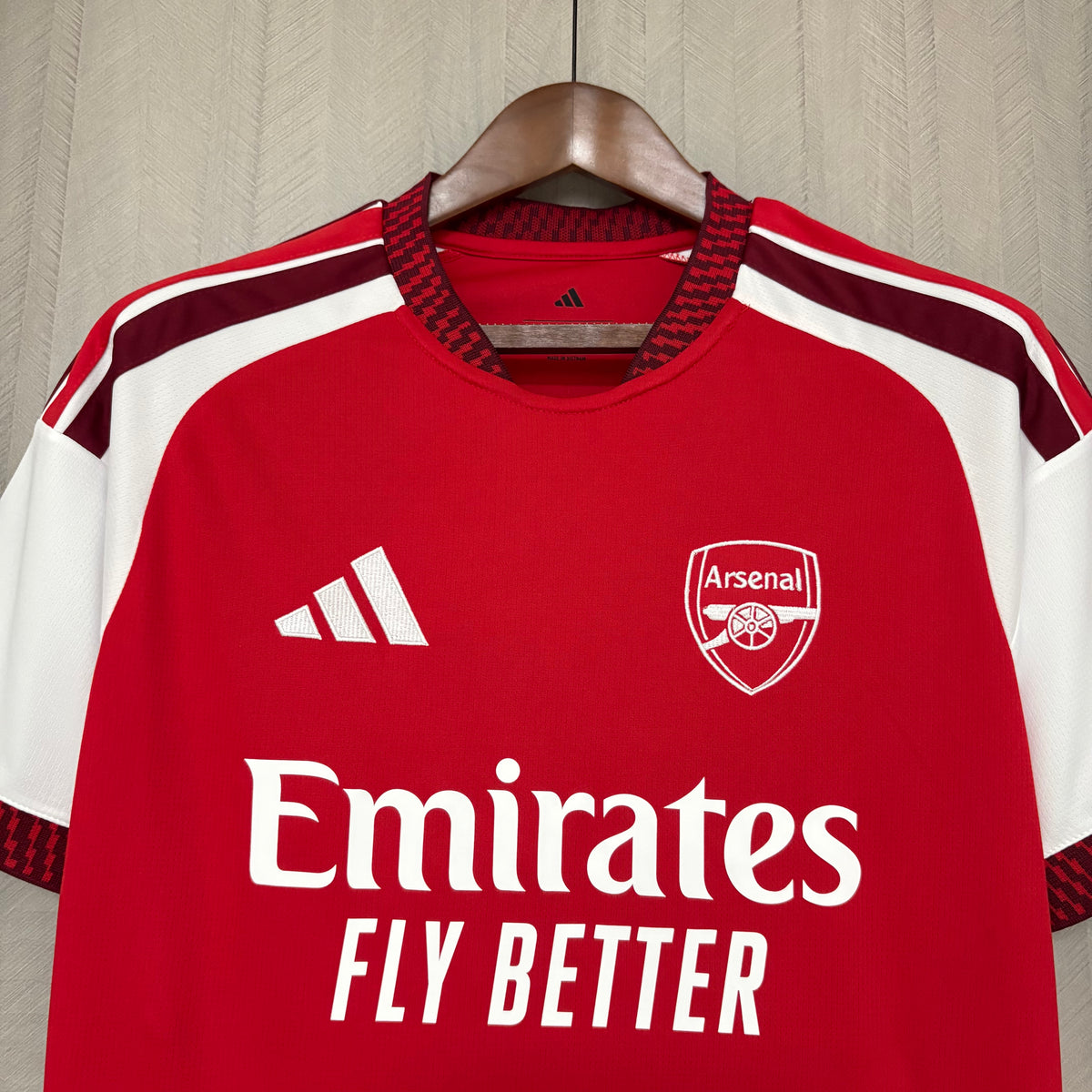 Camisa Arsenal Titular 26/27 Torcedor