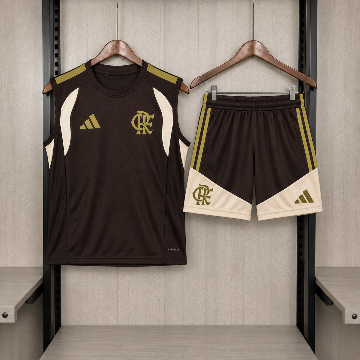 Kit Treino Adulto Flamengo 26/27 Regata e Short