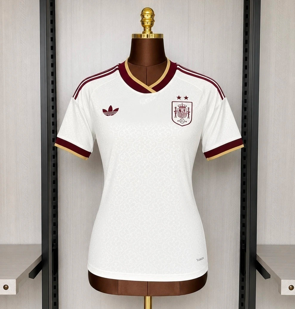 Camisa Espanha Reserva 26/27 Torcedor Feminina